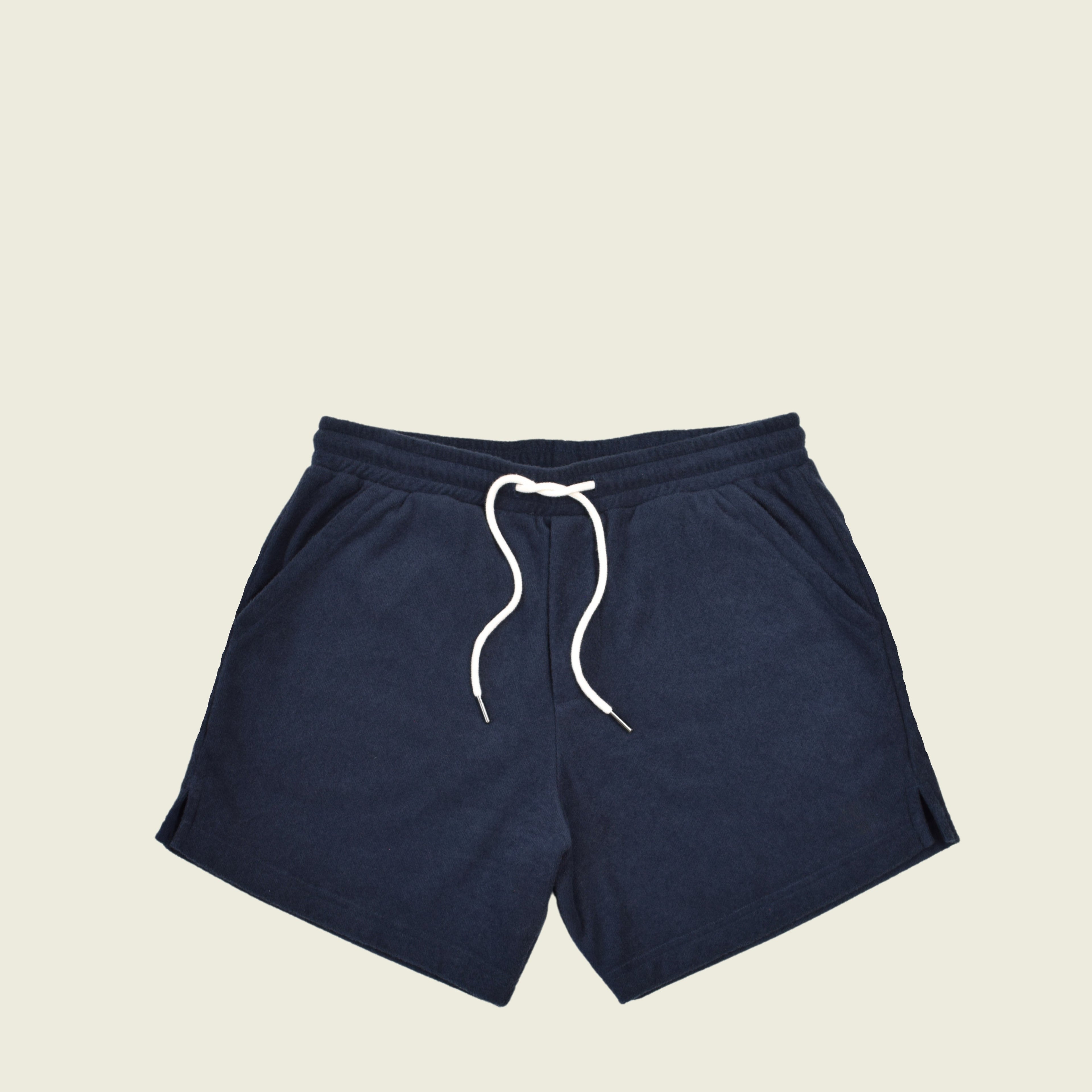 Navy Toweling Terry Short