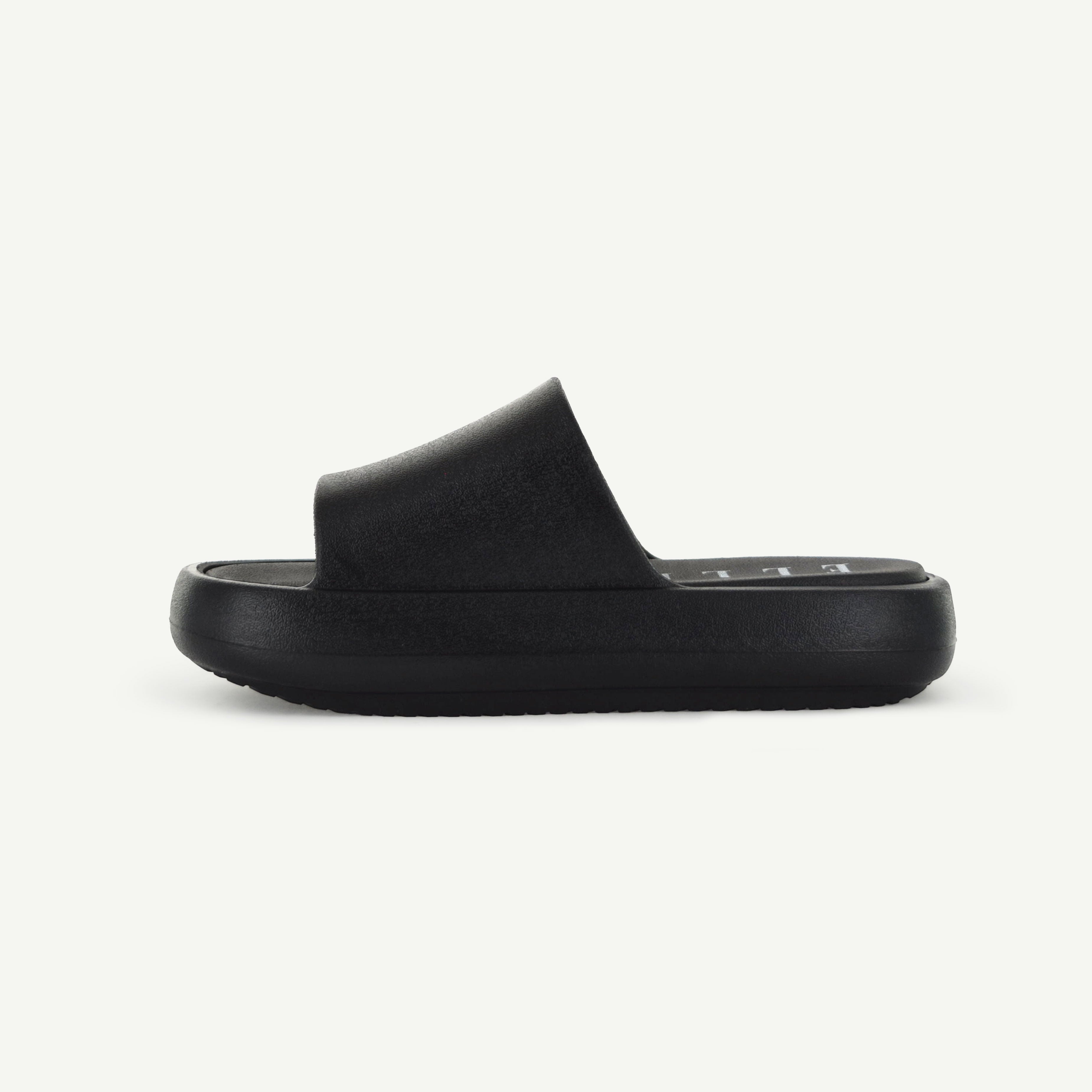 ST. TROPEZ: PLATFORM SLIDE - BLACK