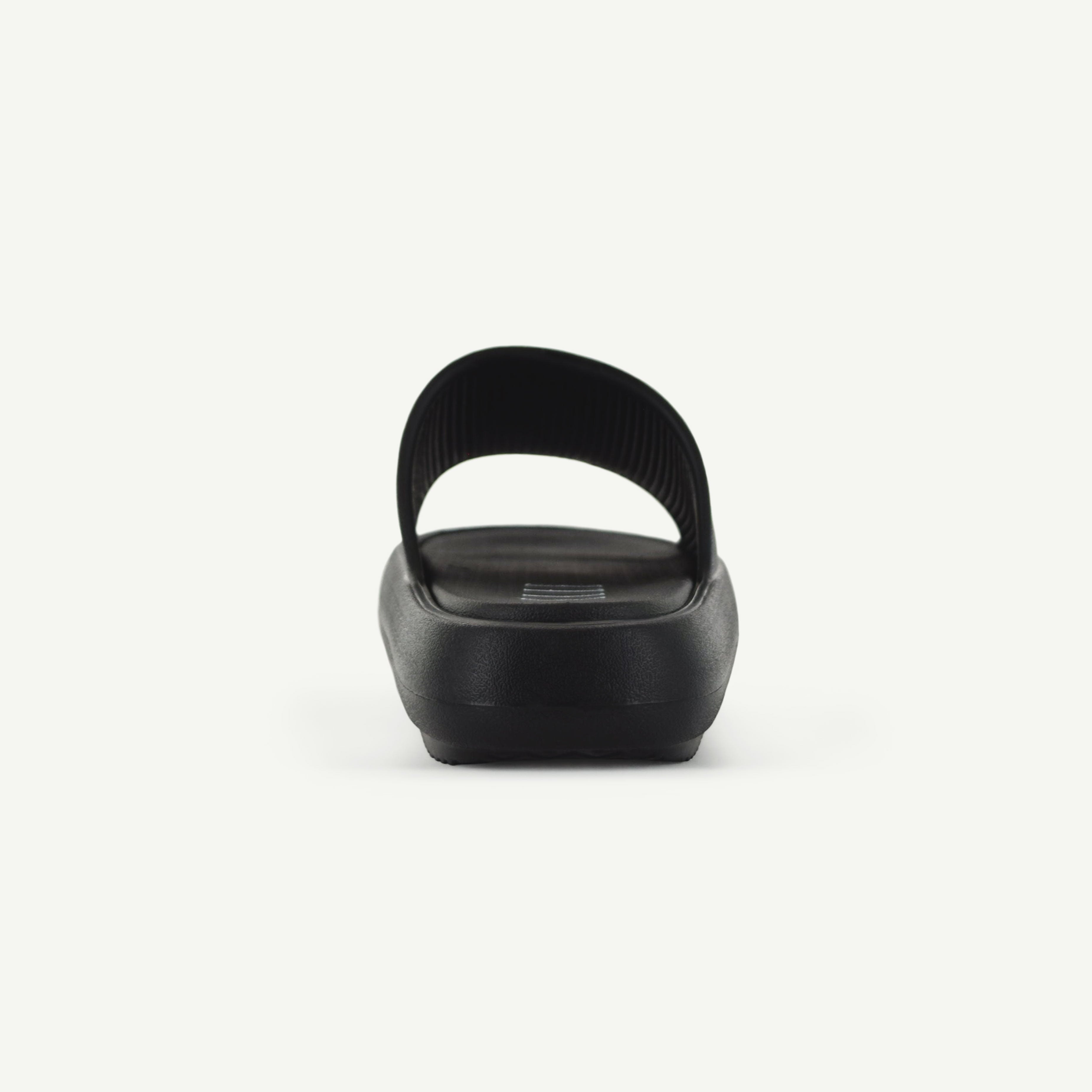 ST. TROPEZ: PLATFORM SLIDE - BLACK