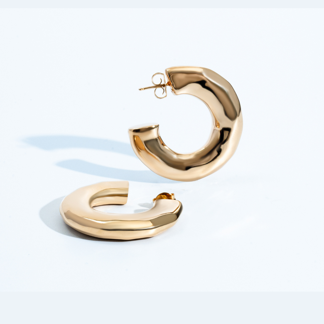 Emma Gold Hoops