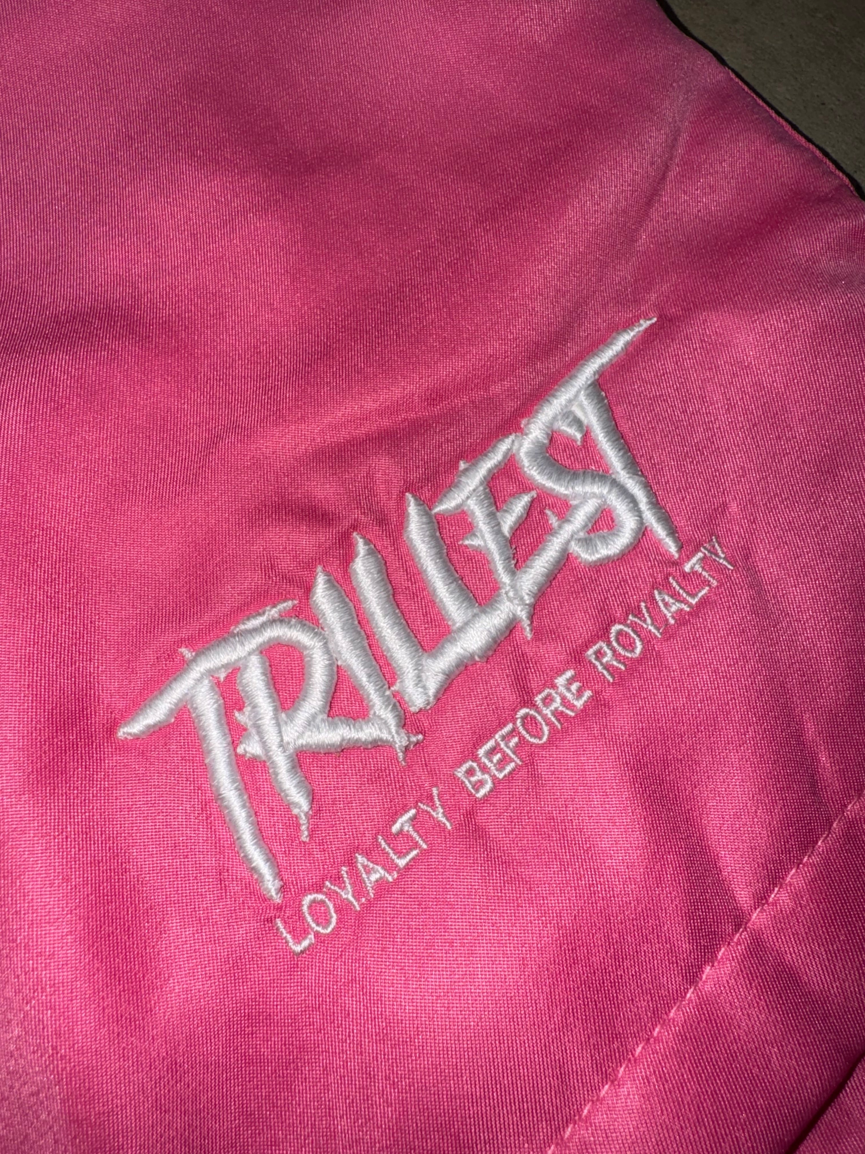 Signature Trillest Logo Shorts - Pink (FREE Tee w/ Purchase)