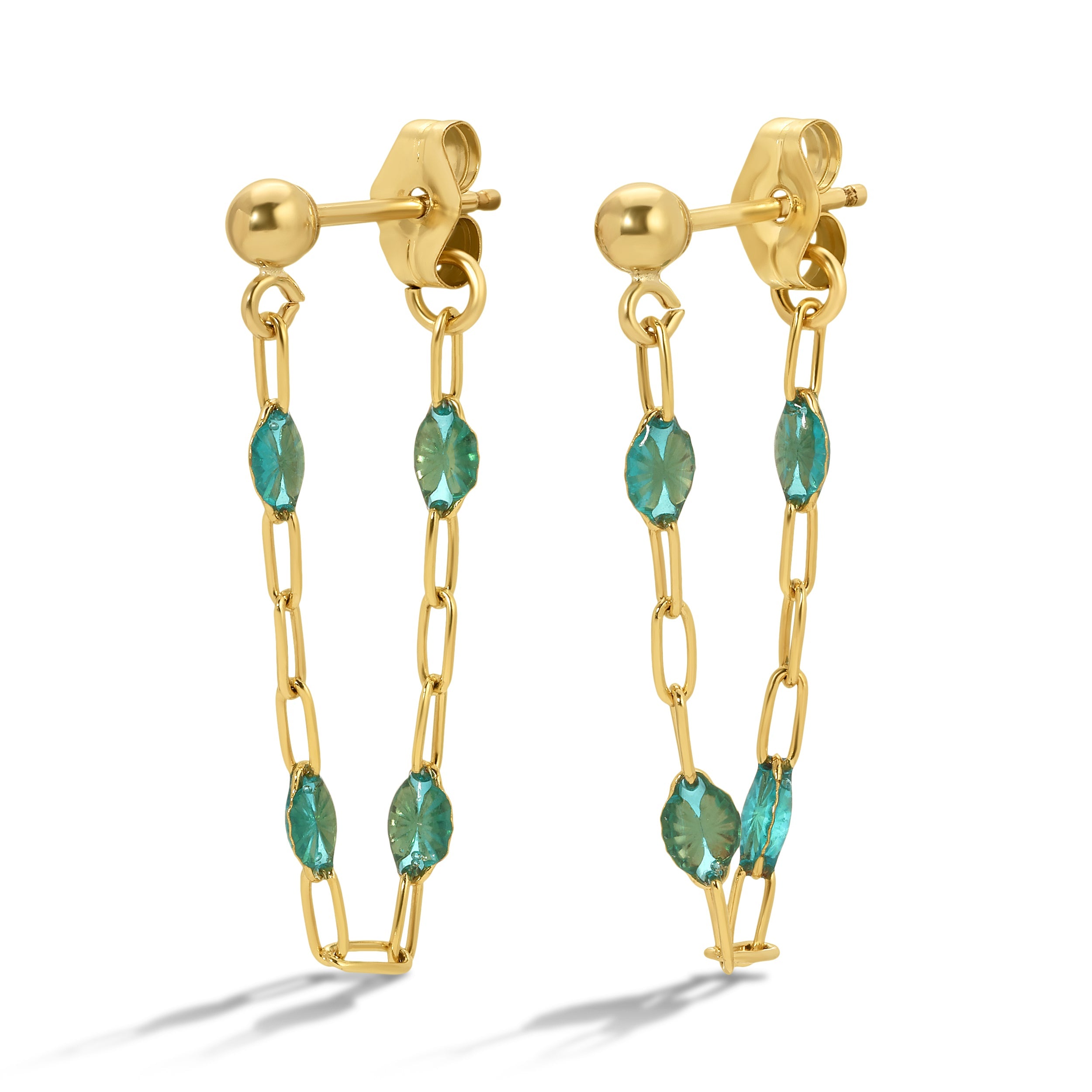 Maldives Enamel Earring