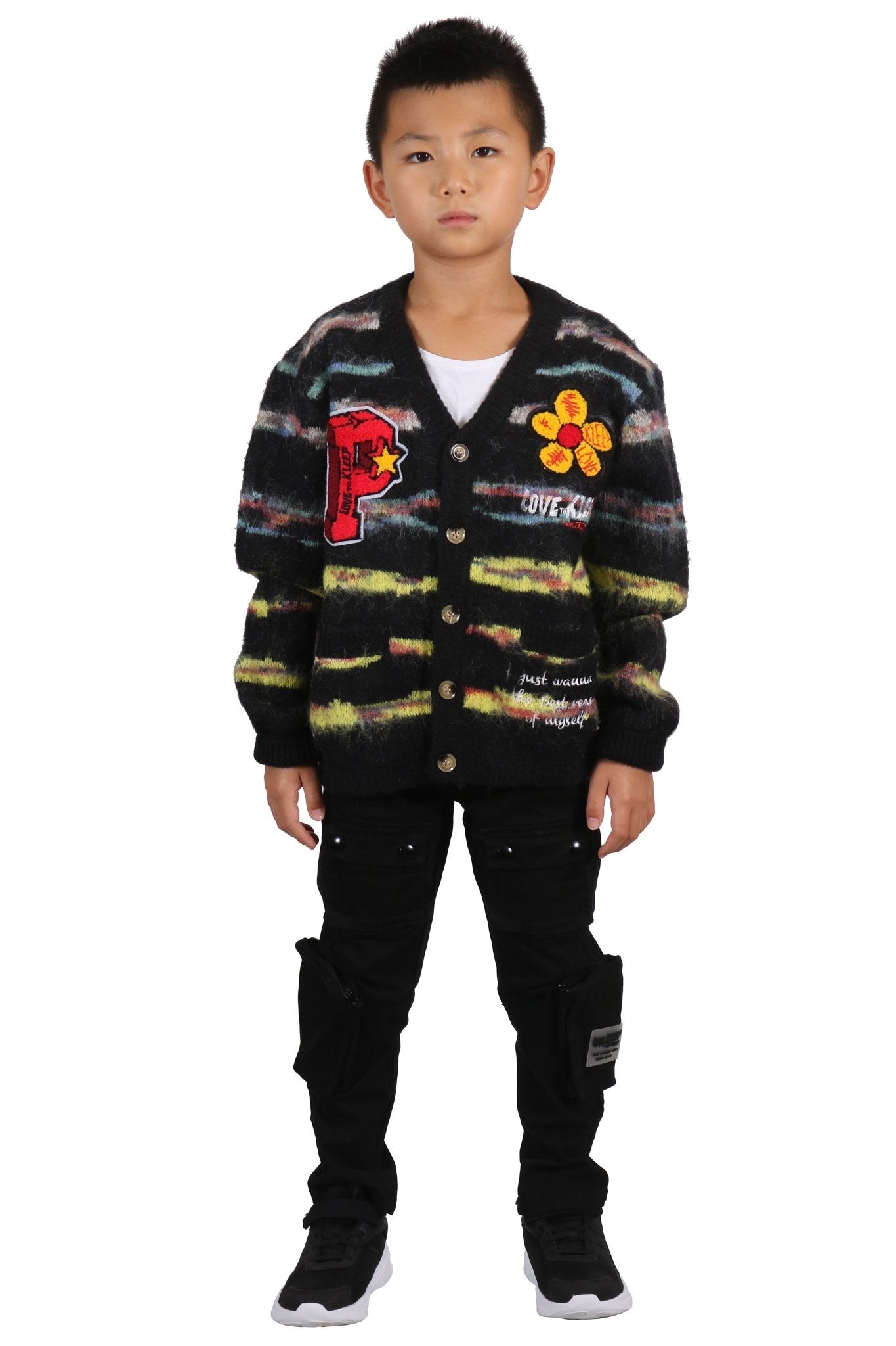 DEWEY Kid's Sweater Cardigan