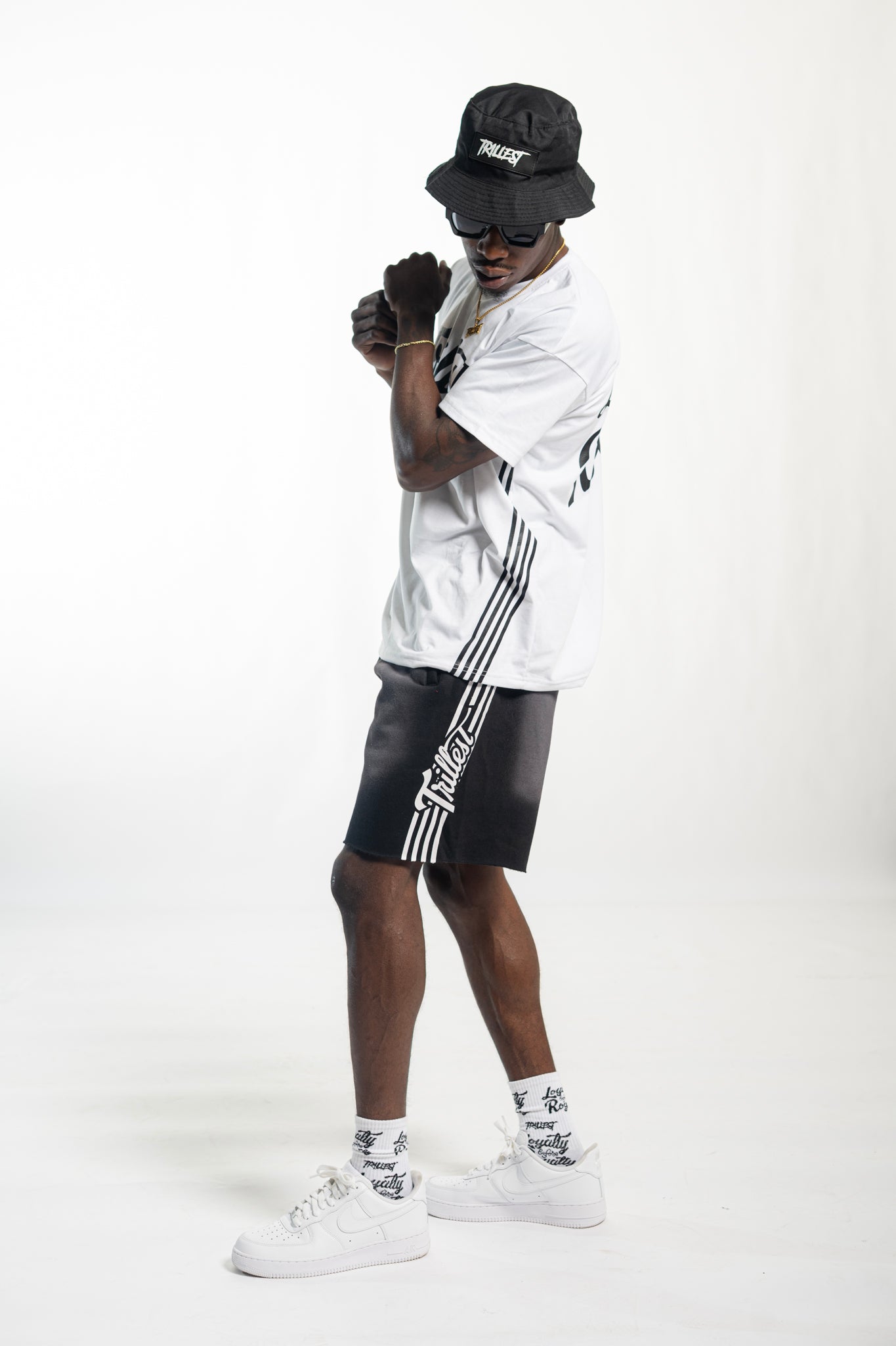 4 Stripes Trillest Tee - White/Black