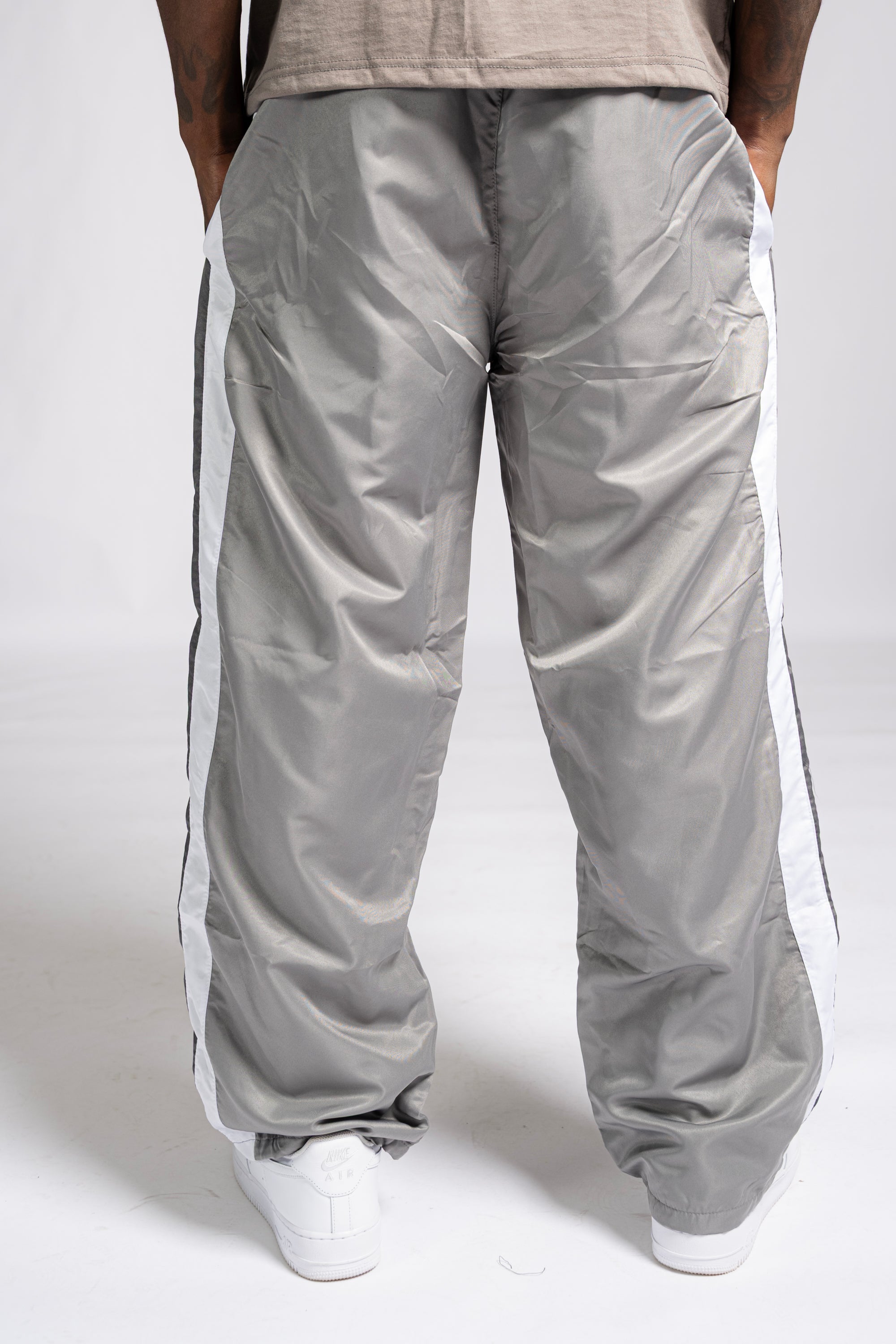 Forever Trill 3 Stripe Pants - Gray