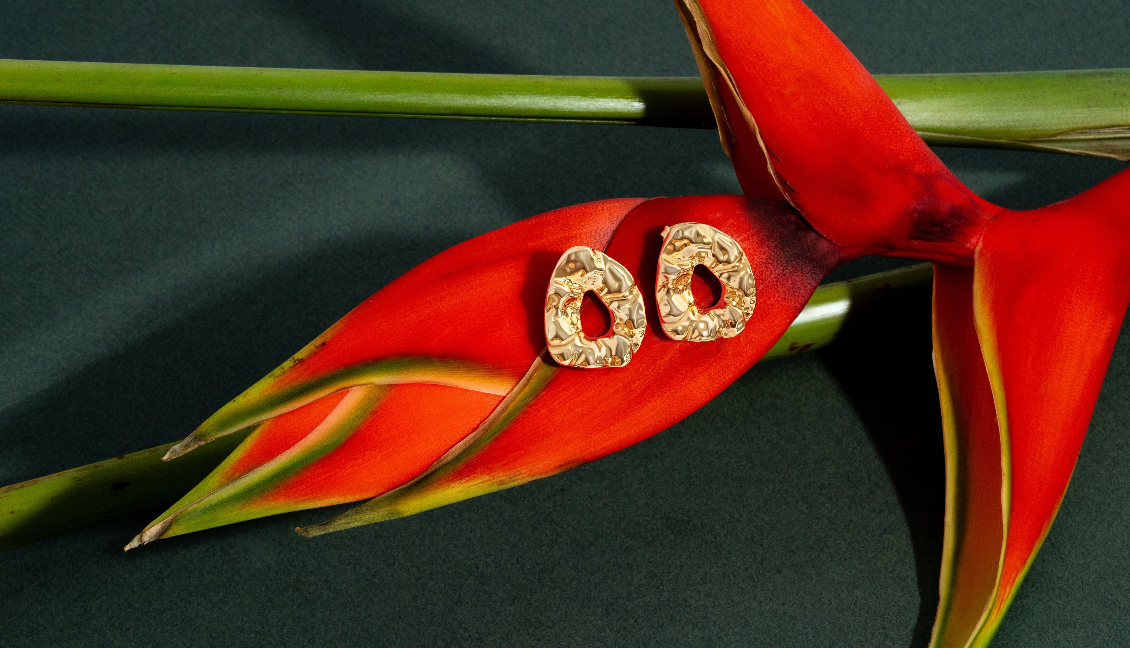 Nathalia Gold Earrings