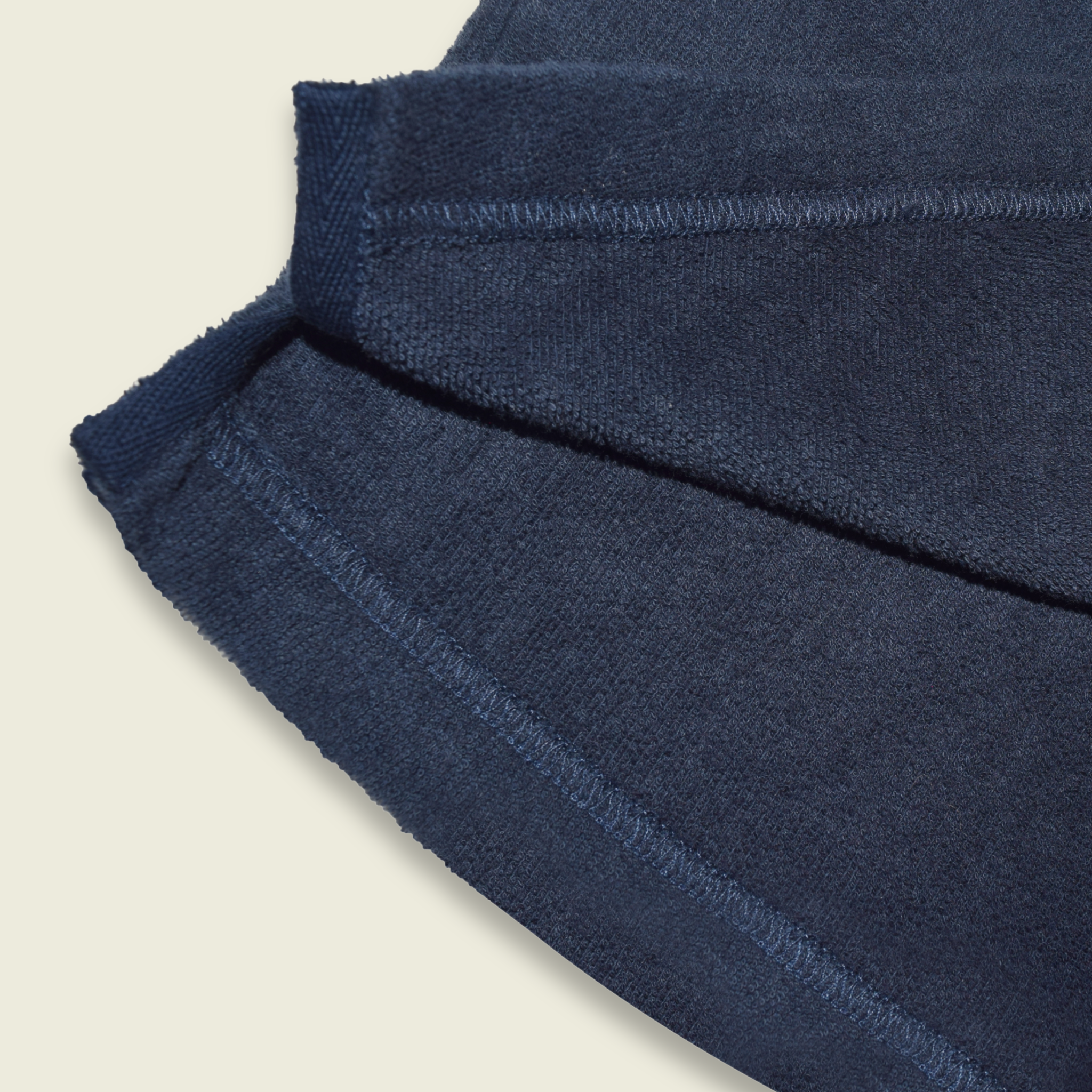 Navy Toweling Terry Short