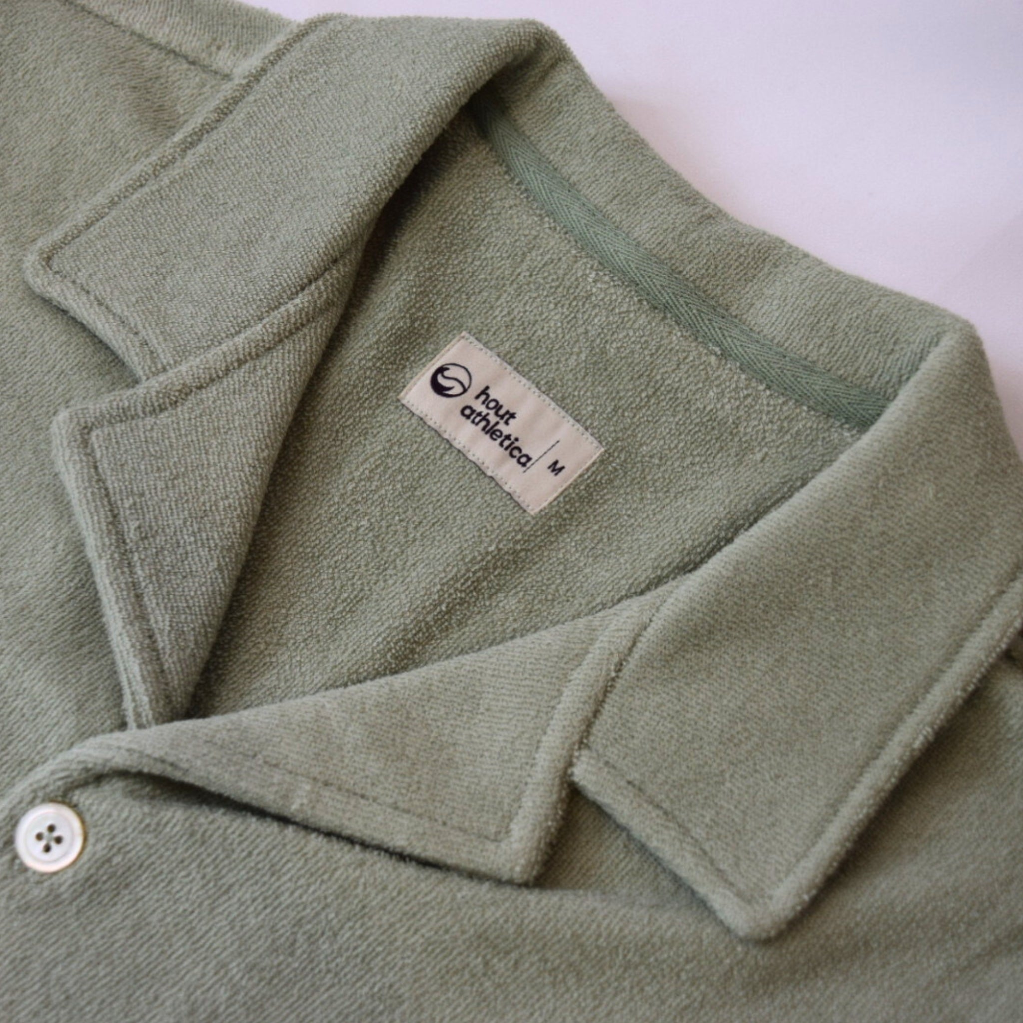 Sage Toweling Terry Cabana Shirt