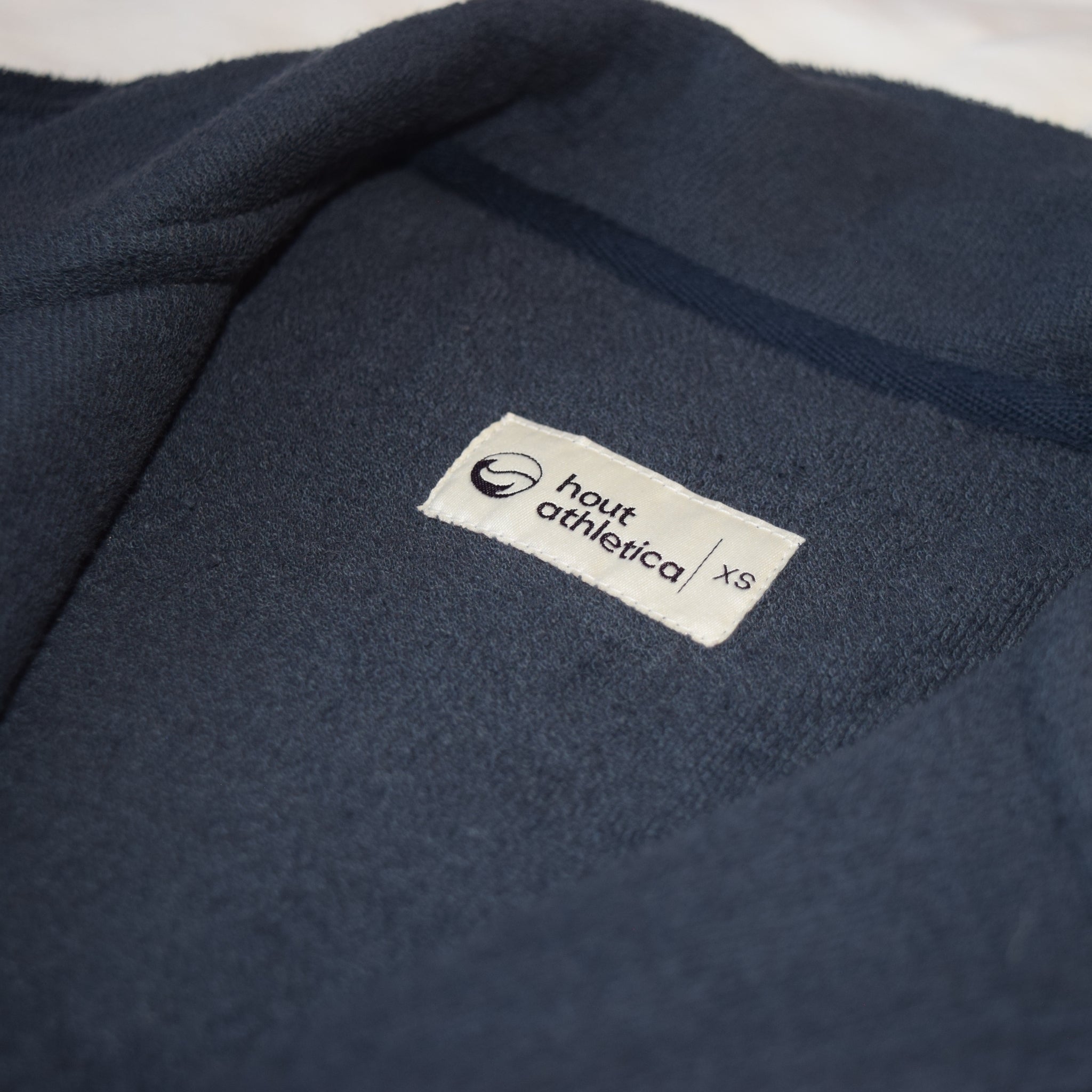 Navy Toweling Terry Cabana Shirt