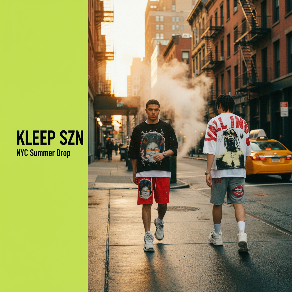 Love To Kleep NYC Summer Drop — ArdenWear streetwear shorts and tees