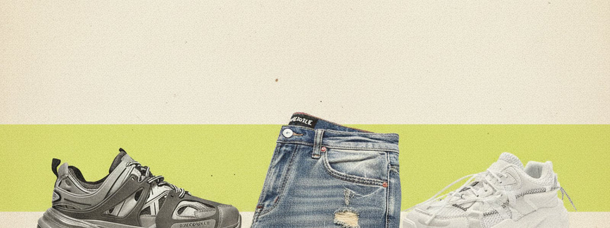 The vintage sneaker comeback — heritage streetwear sneakers and denim flat-lay | ArdenWear