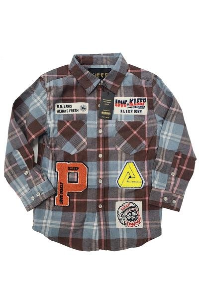 BANAN Kid's Premium Flannel Button Down Shirt