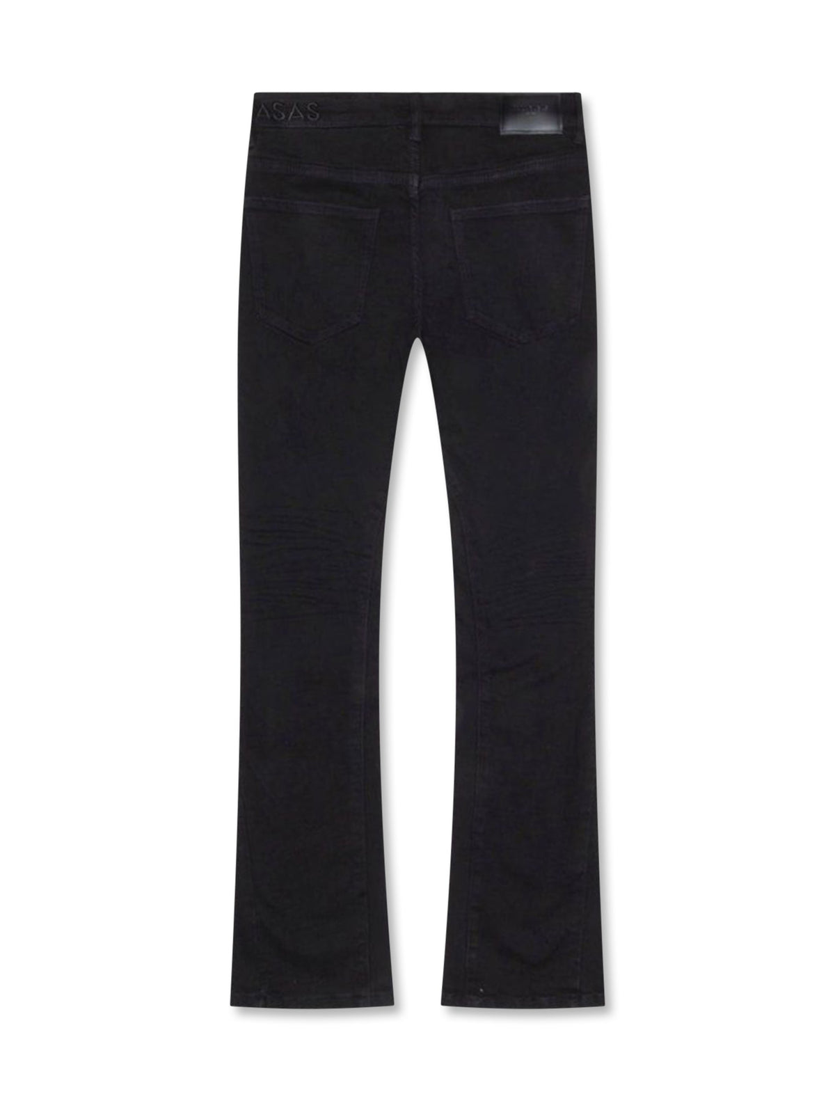 Valabasas Mr. Stacked Black Jeans - Black