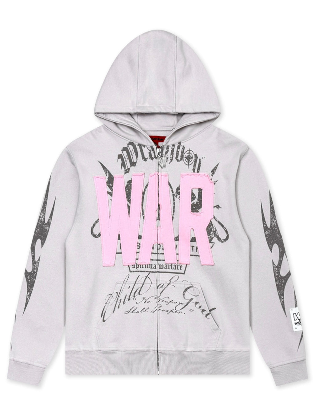 Wrathboy Hard to Kill Hoodie - Pink