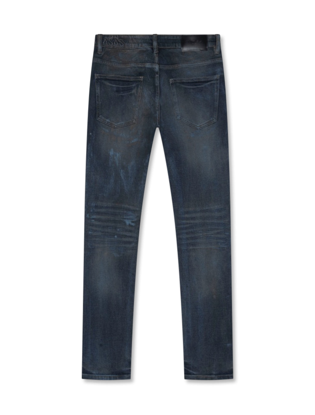 Valabasas Mr. Flex Stretch Skinny Jeans - Dark Blue Waxed