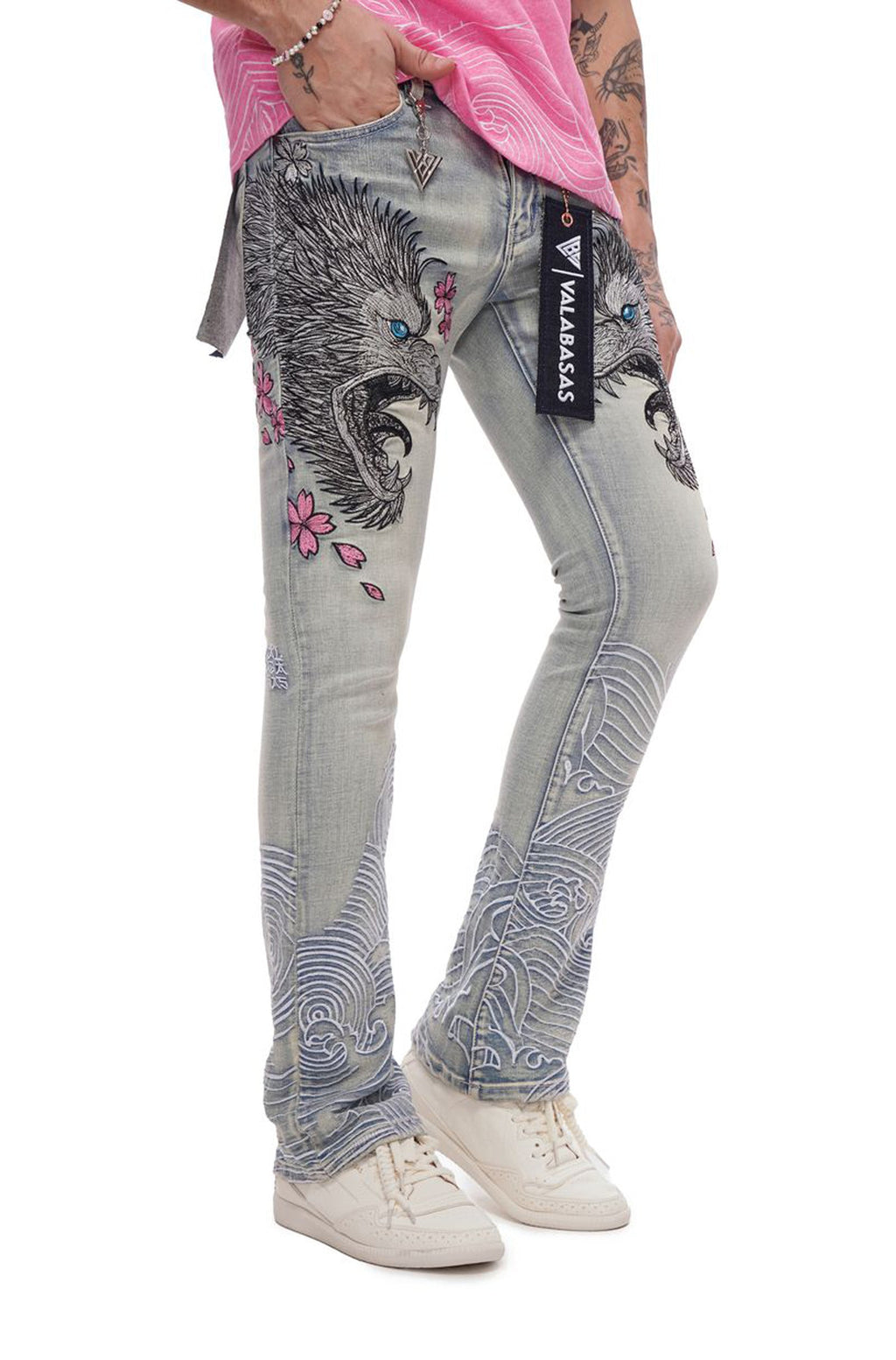 Valabasas Tenka Stacked Denim - Light Blue Wash