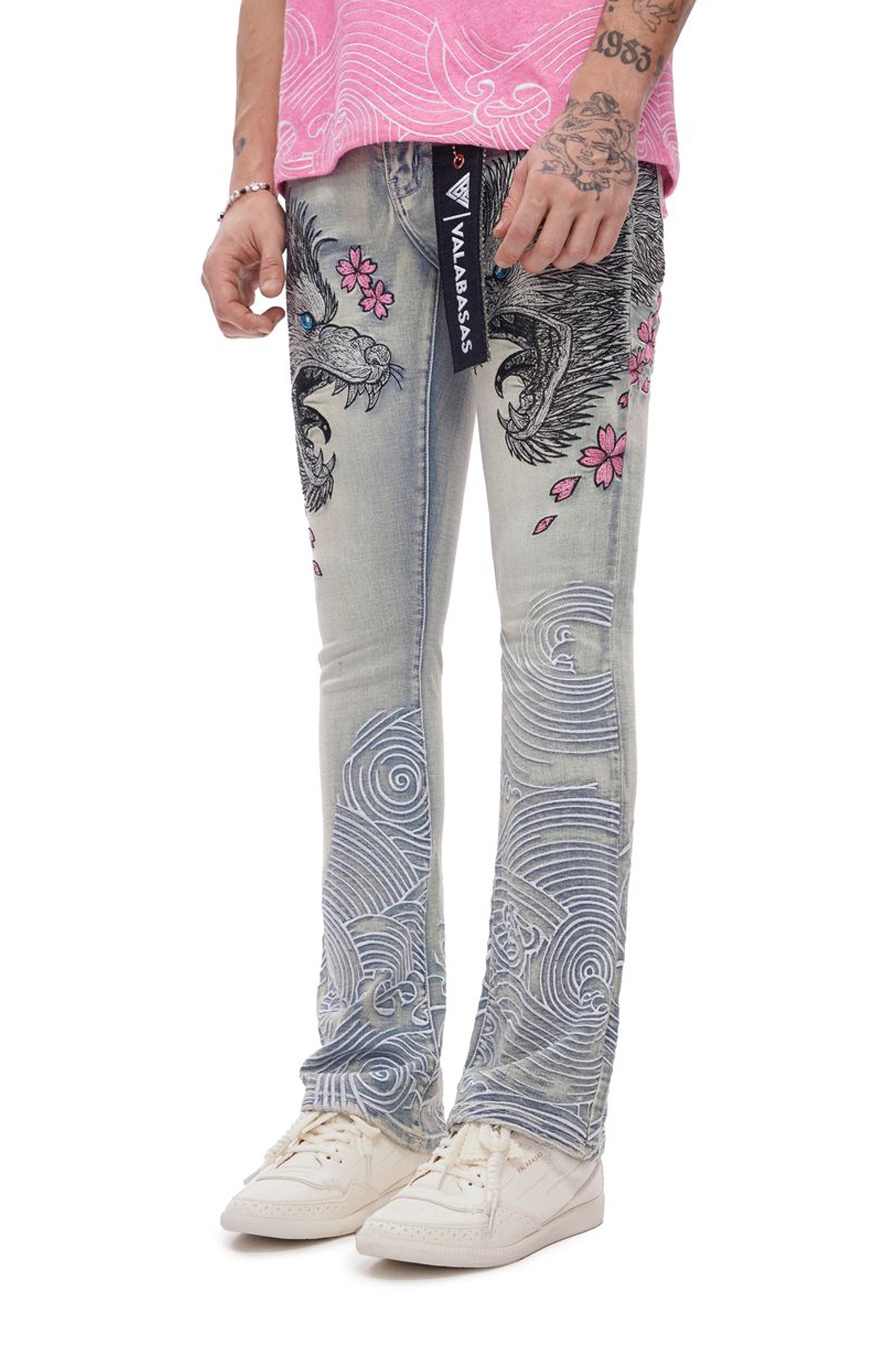 Valabasas Tenka Stacked Denim - Light Blue Wash