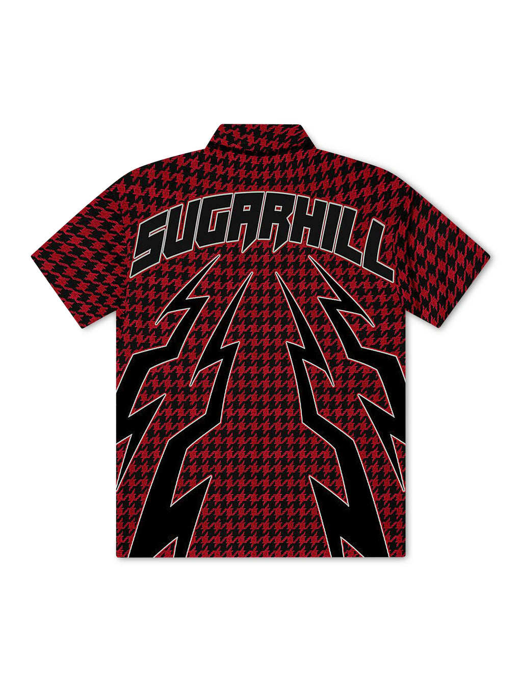 Sugarhill Blaster Work Shirt - Red Houndstooth