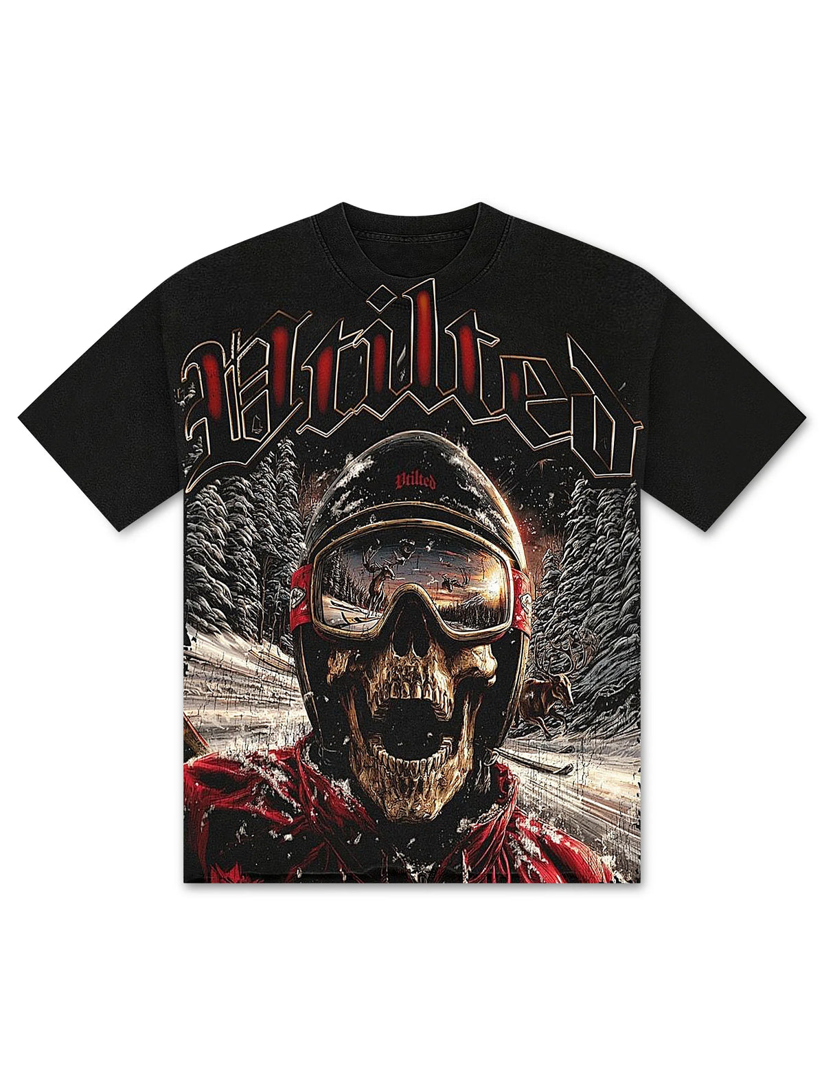 Vtilted X-Mas Tee - Jet Black