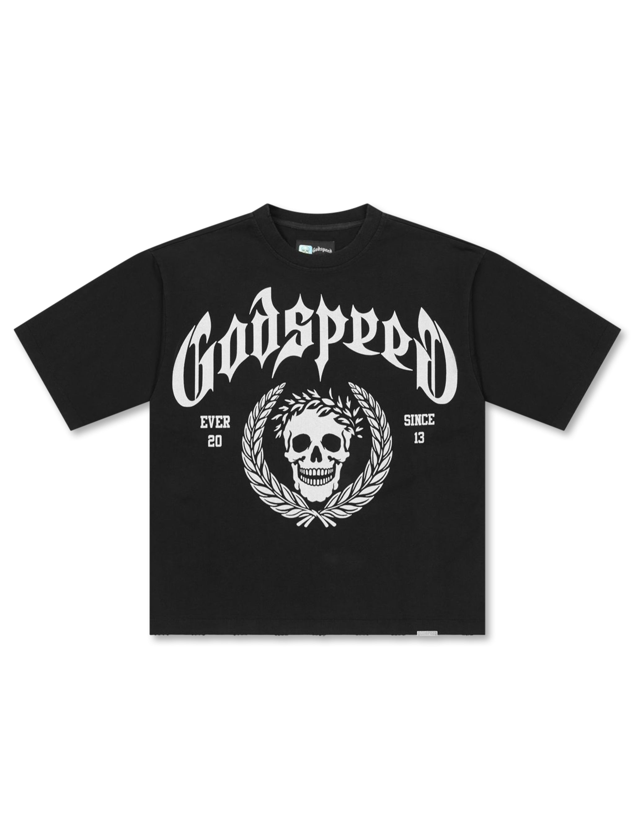 Godspeed Victor Crest Boxy Tee - Black