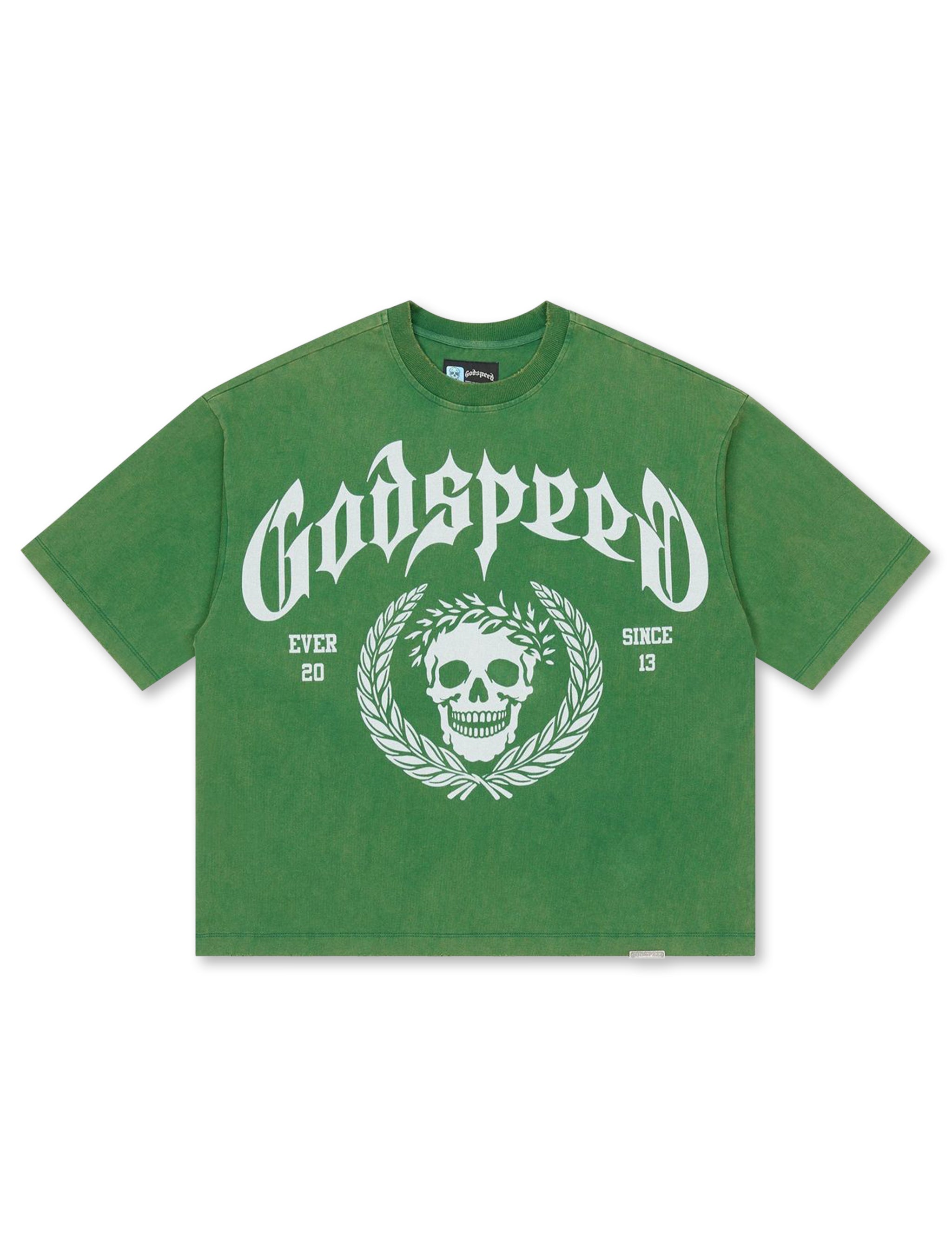 Godspeed Victor Crest Tee - Green