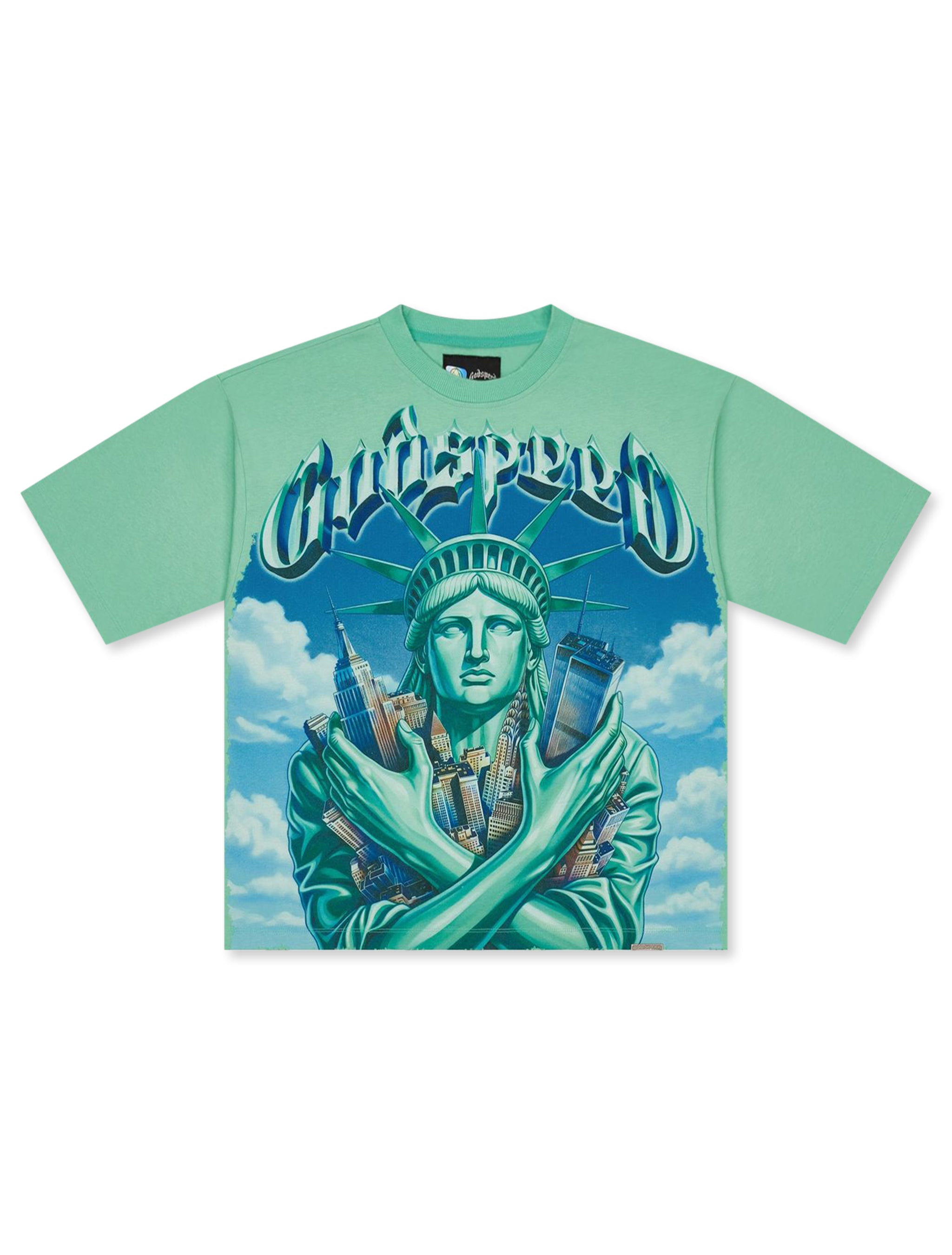 Godspeed Empire Guardian T-Shirt - Aqua