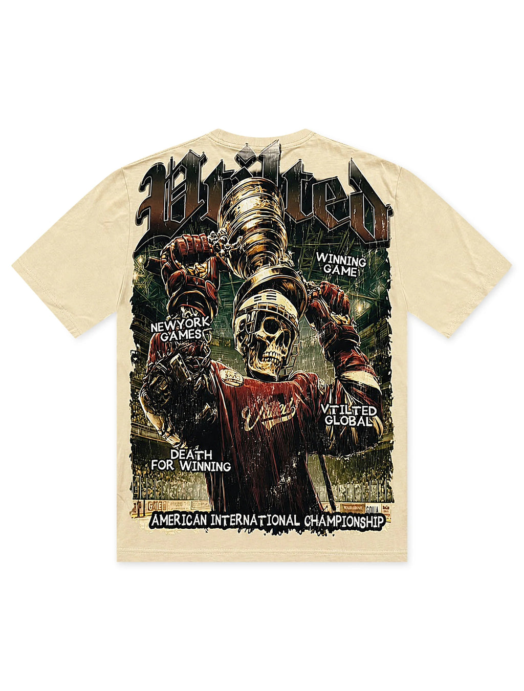 Vtilted Icebound Tee - Cream