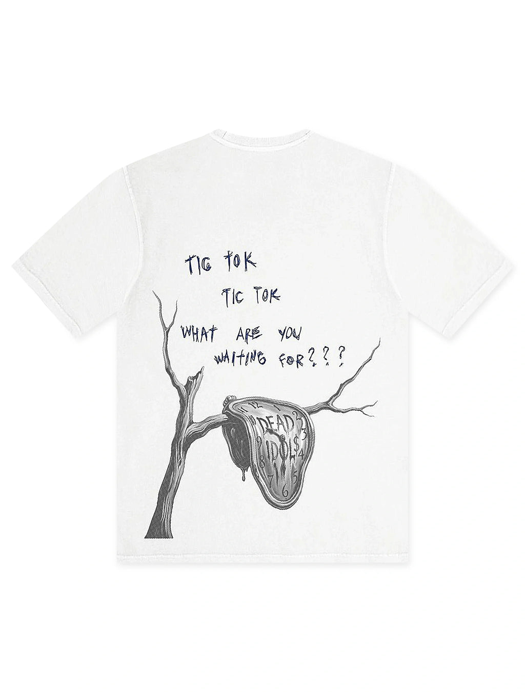 Rich Dead Idols Salvador Dali Tee - White