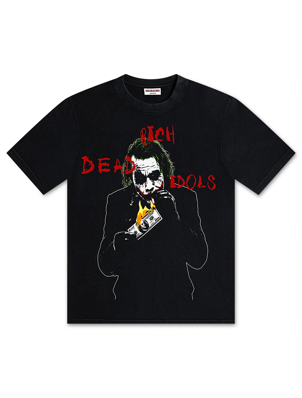 Rich Dead Idols The Joker Tee - Black