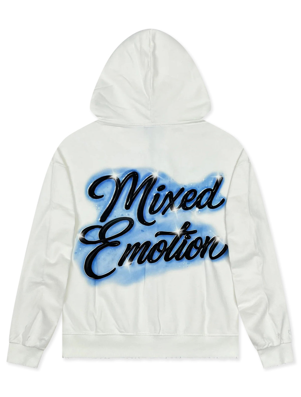 Mixed Emotion Cupid’s Arrow Hoodie - White