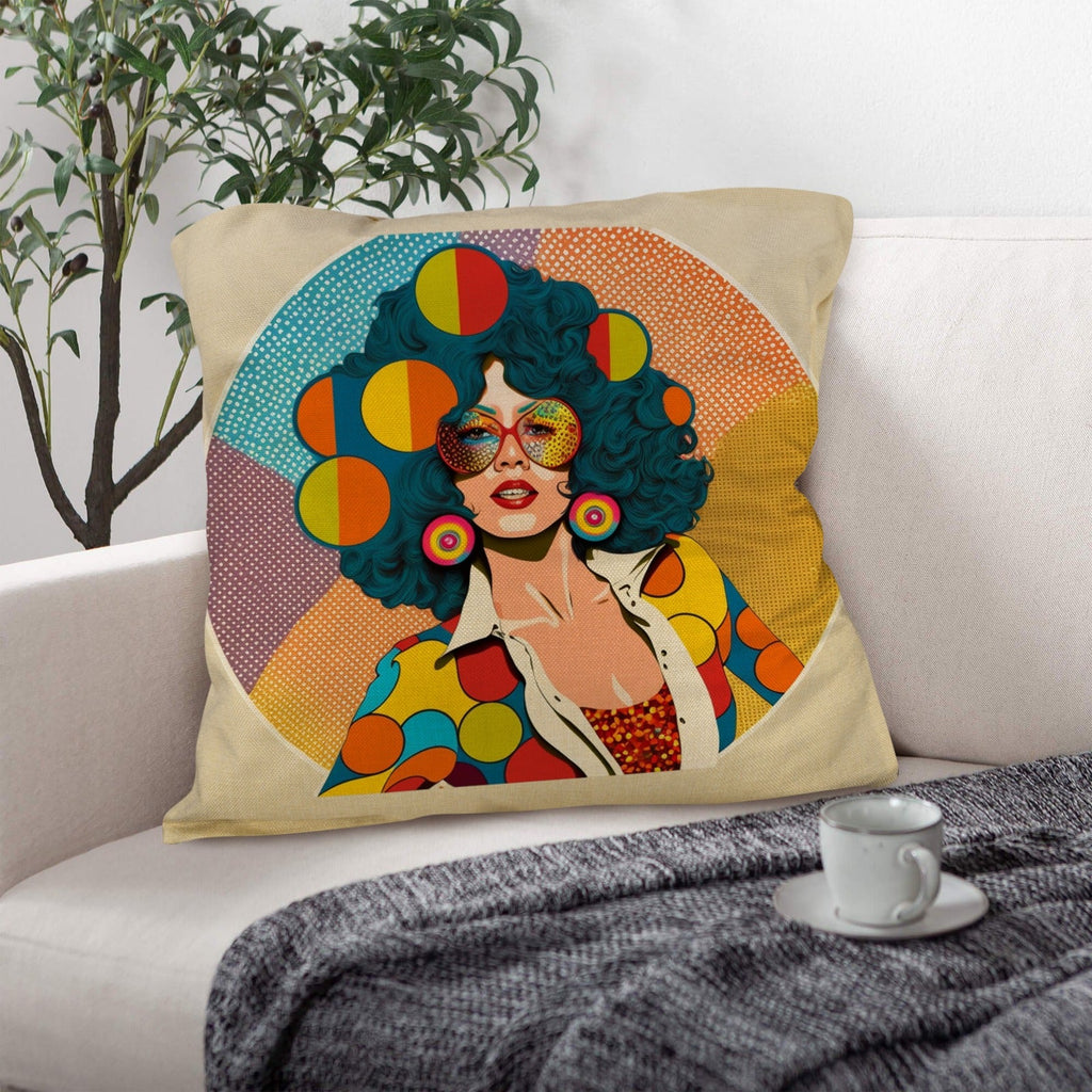 Disco Girl 3 Pillow Case Made in America