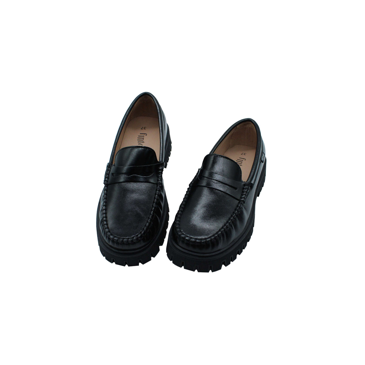 Black Waxed Leather