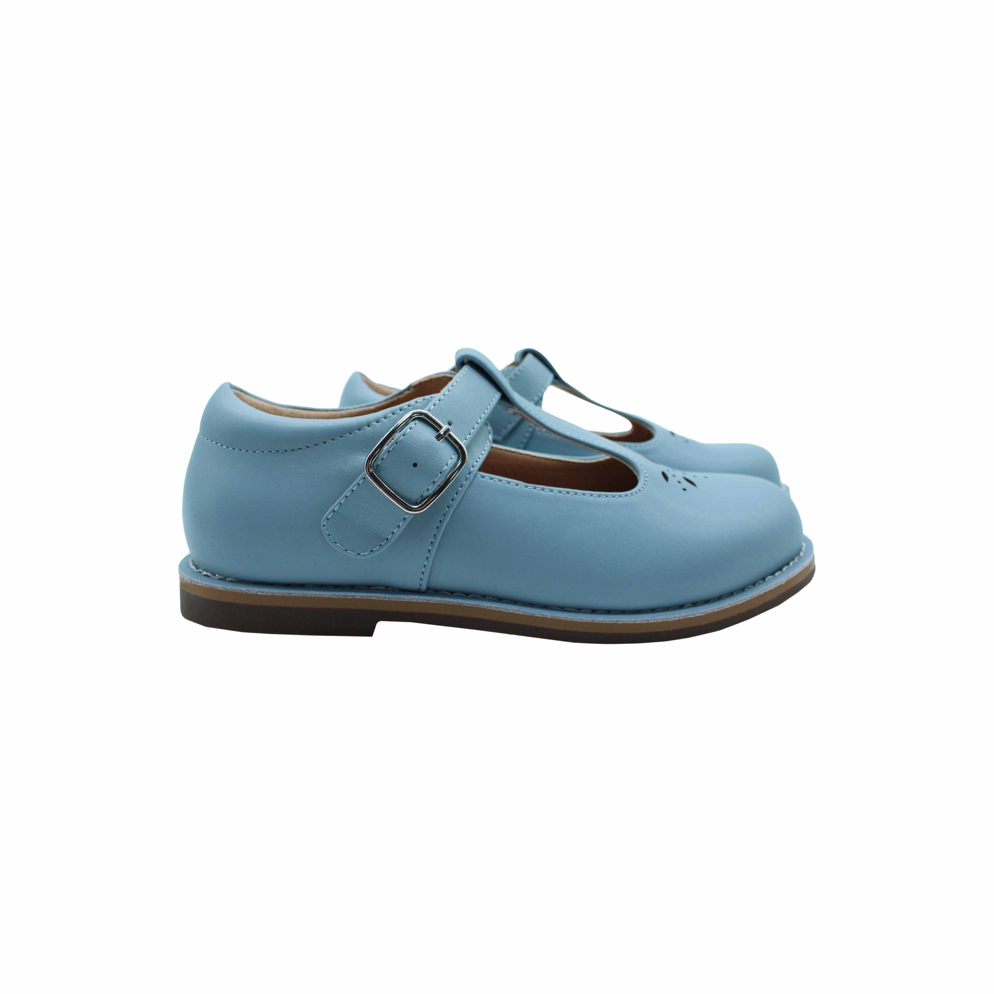 Dusty Blue Leather