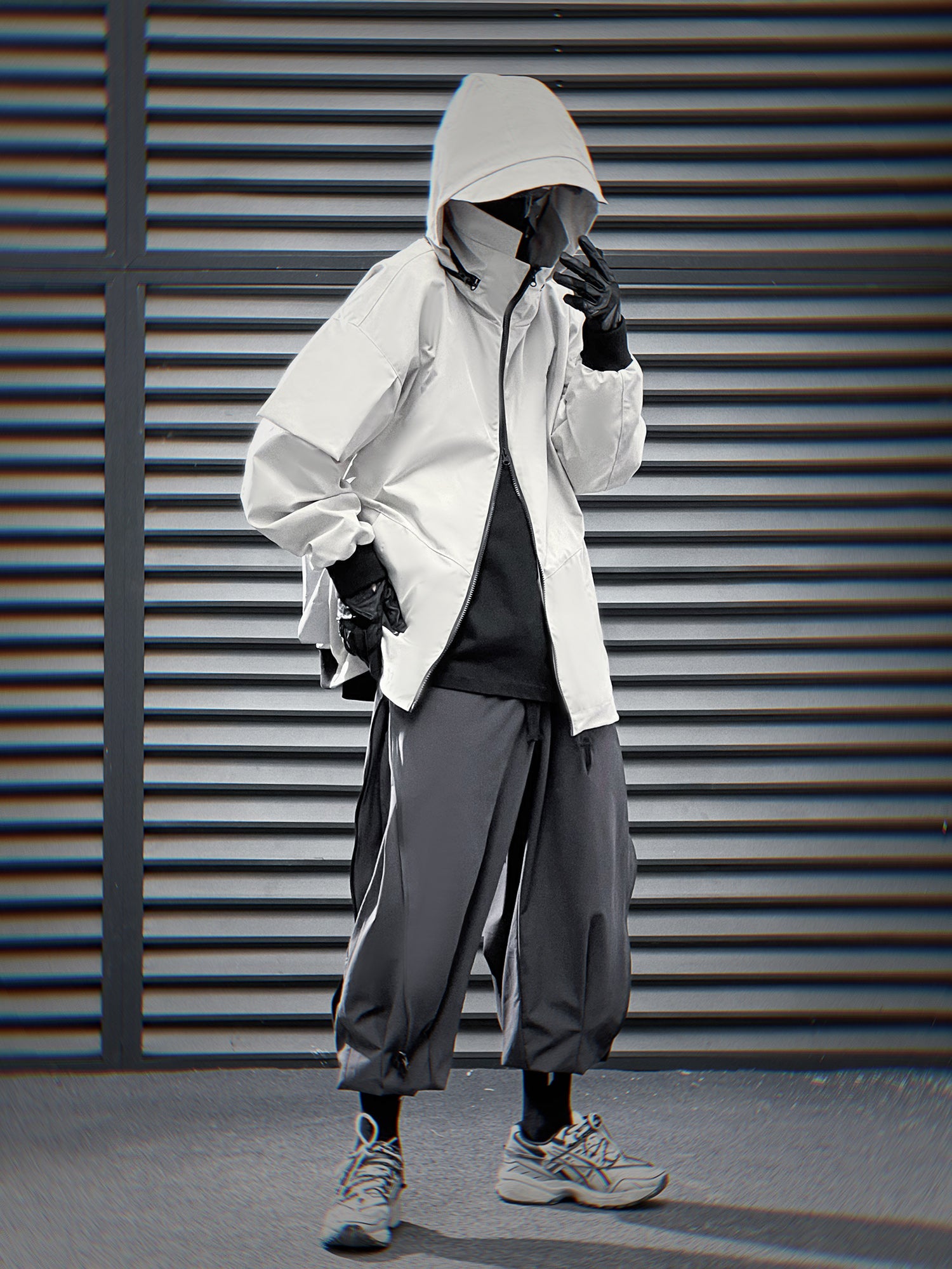 HiJ35 Grey Tech Jacket