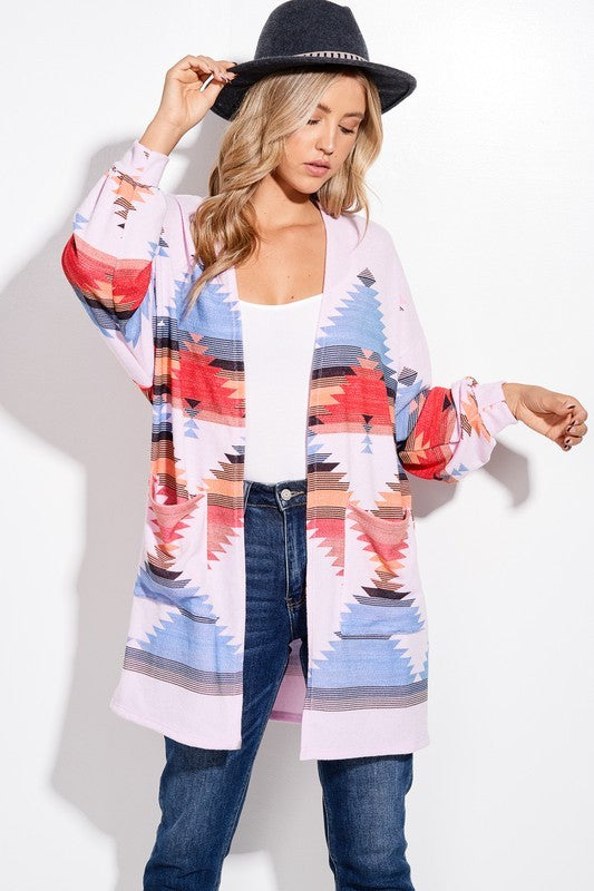 Aztec Cardigan Made in America