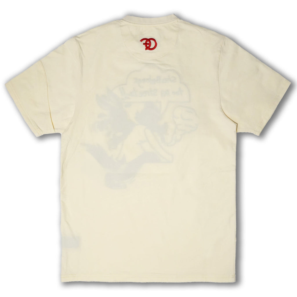 F129 She Belongs 2 Da Street Tee - Natural