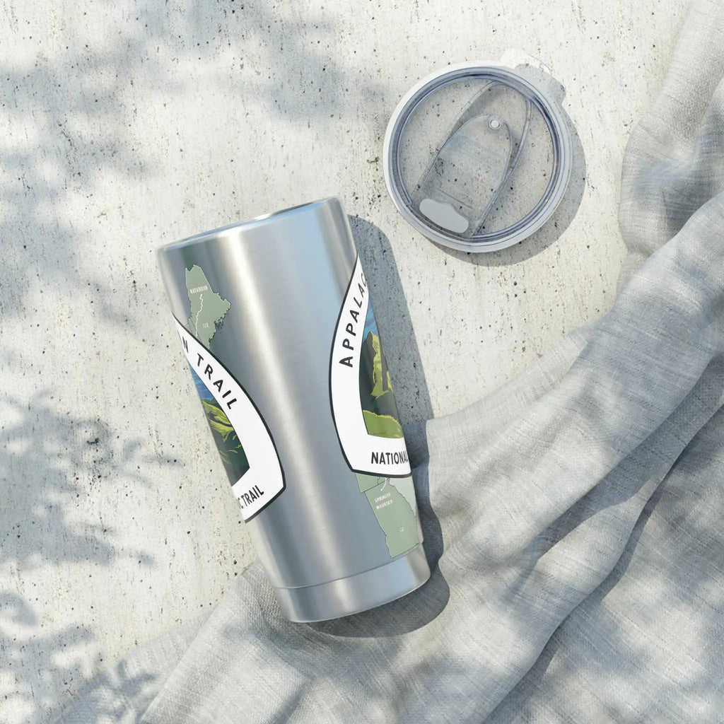 Appalachian Trail Insulated 20oz Tumbler Map Logo