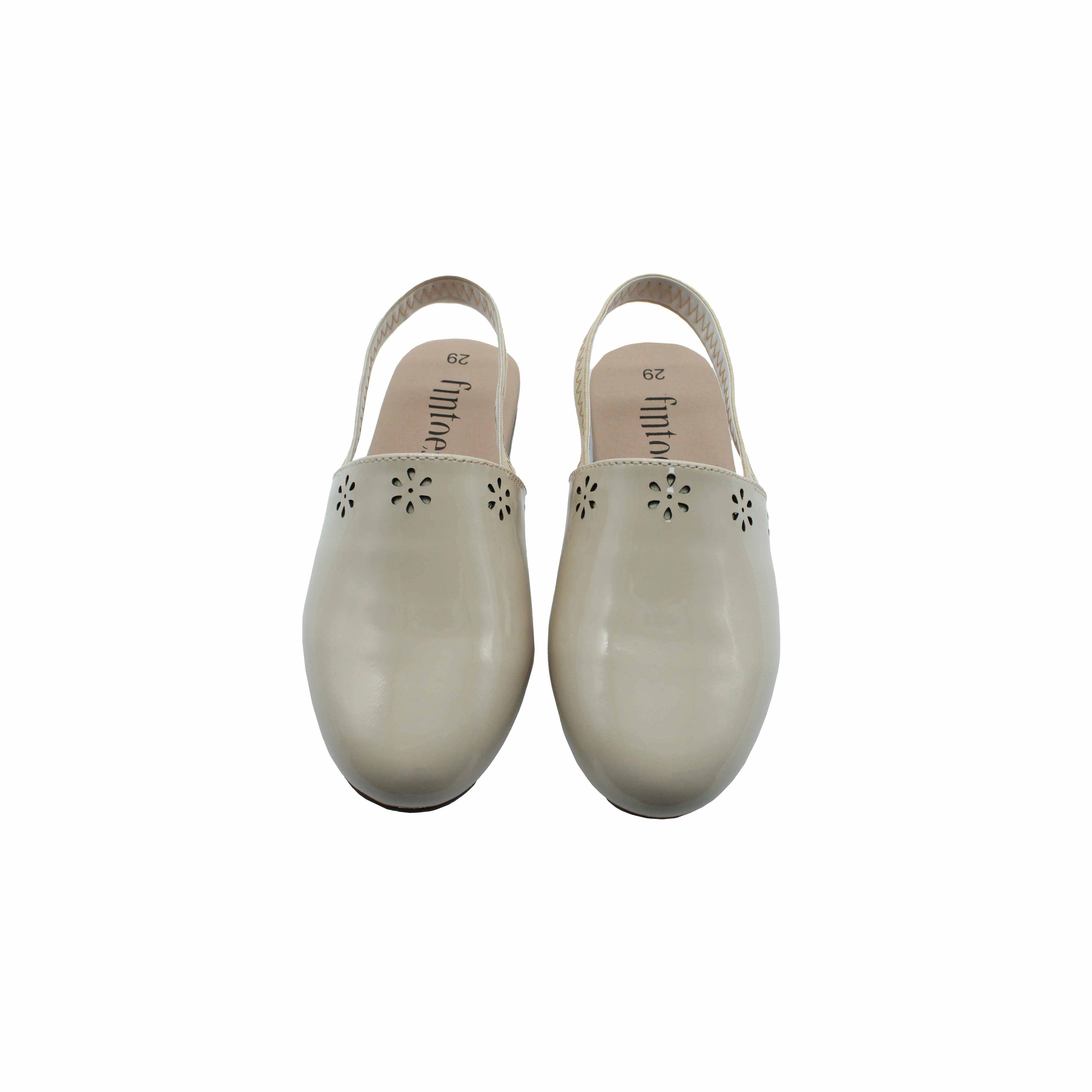 Taupe Patent Leather