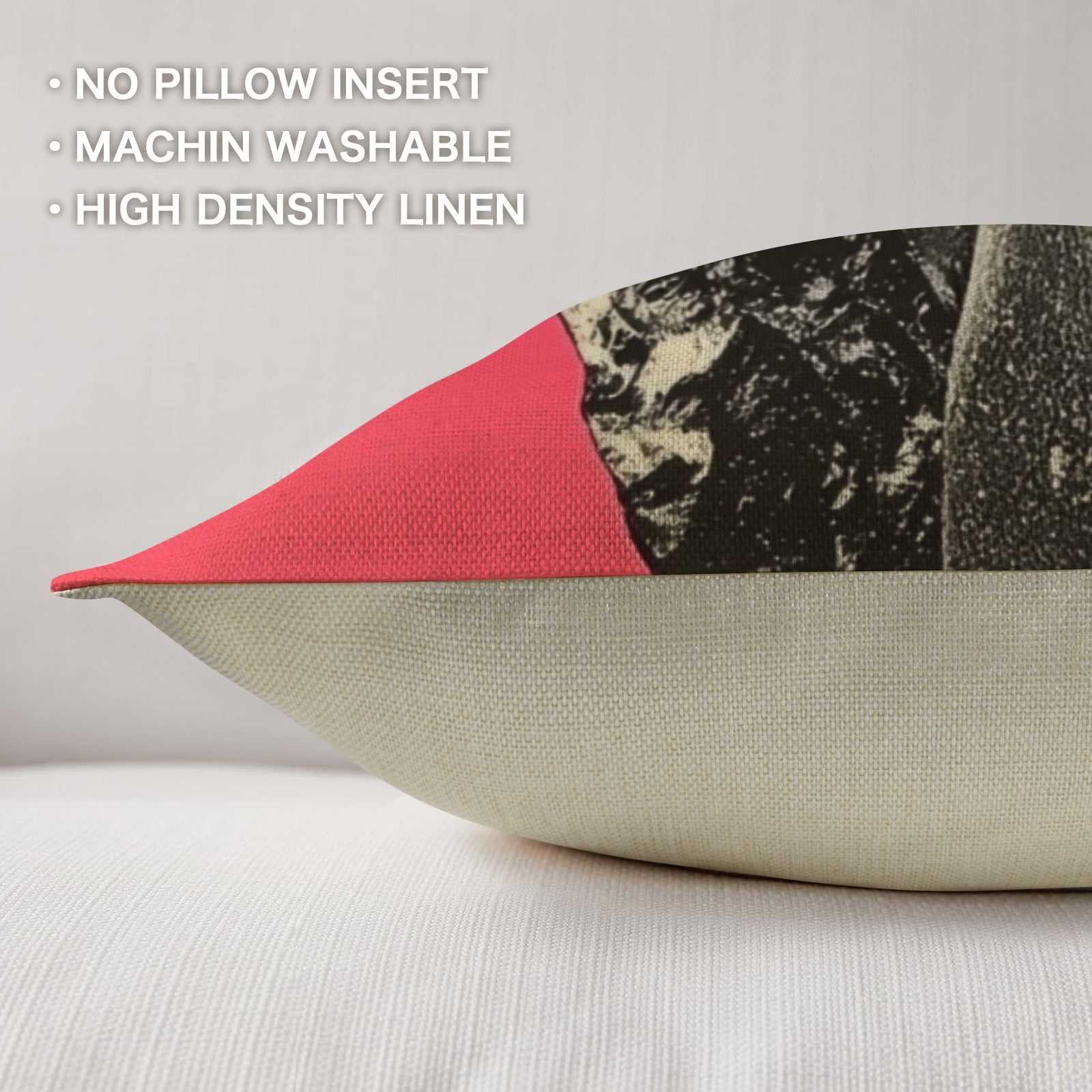 Baha Ranch Retro Pop Western Albino Steed Pillow Case Made in America