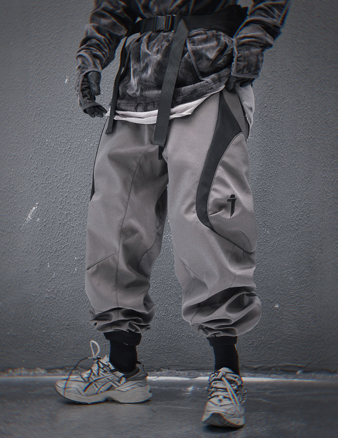 HiP44 Grey Alien Tech Joggers