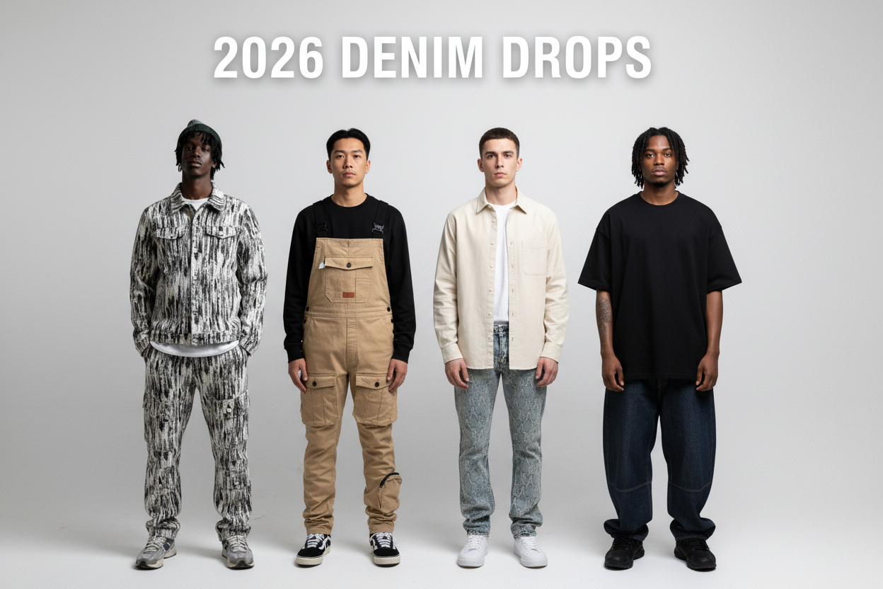 2026 Denim Drops Hero Banner - Custom Outfits