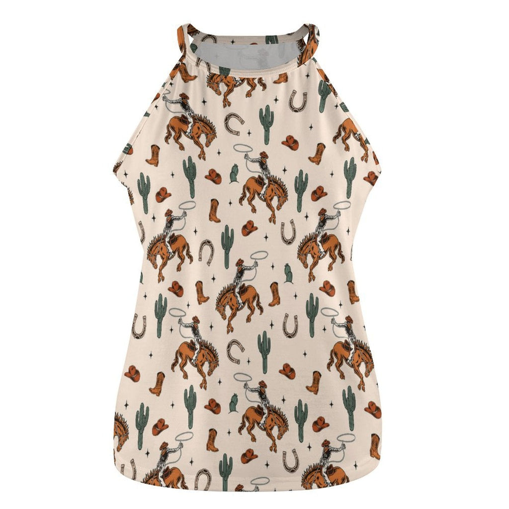 Rodeo Cowboy Western Tank Top