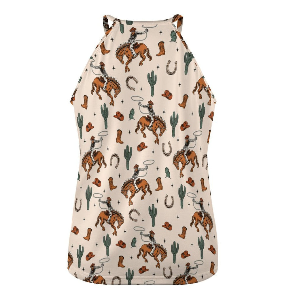 Rodeo Cowboy Western Tank Top