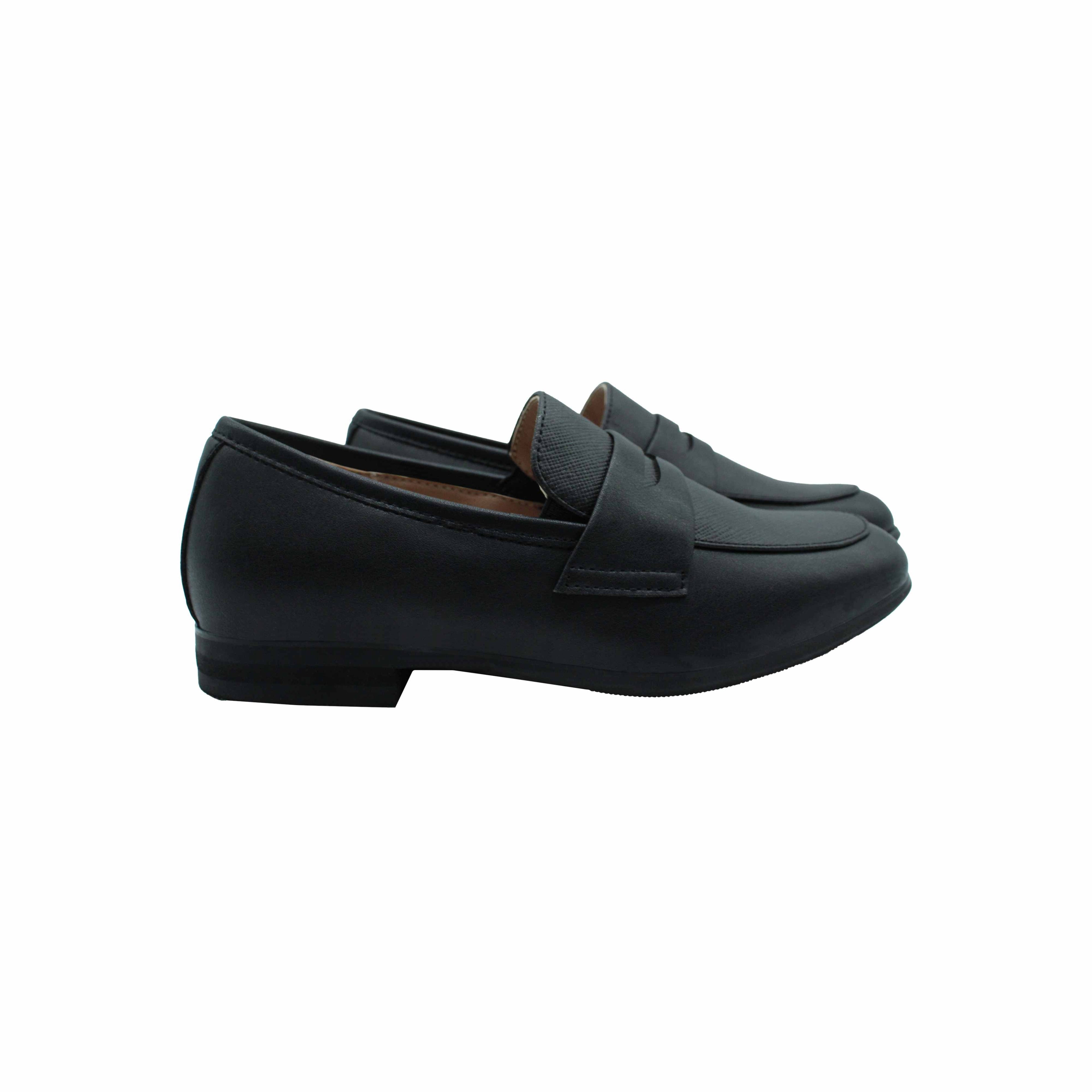 Black Designed Leather