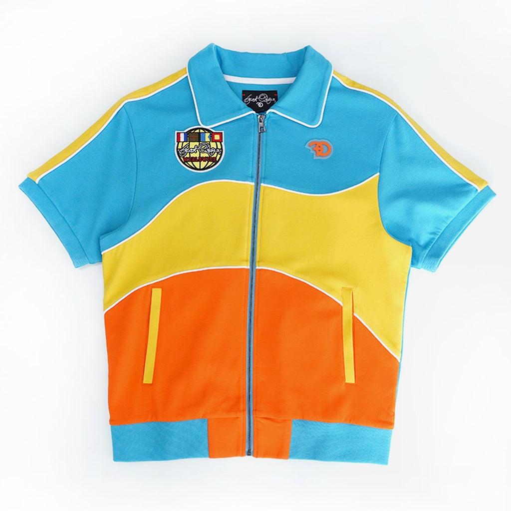 F534 Frost Worldwide Short Set - Blue