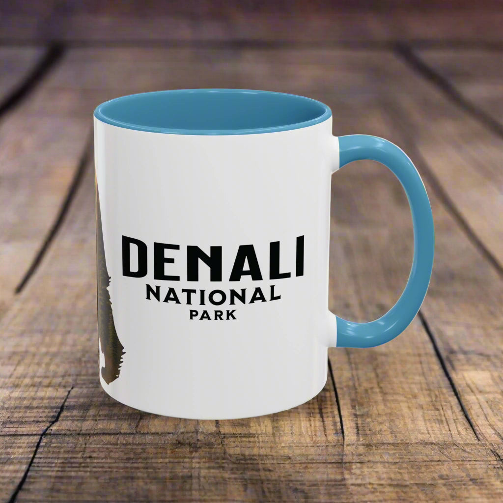 Denali National Park Bear Colored Coffee Mug 11oz 15oz