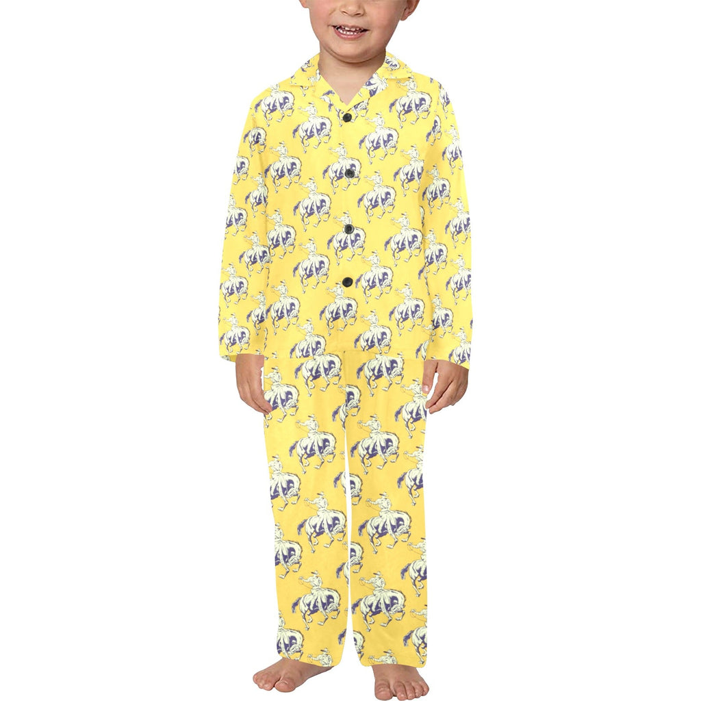 Vintage Rodeo Boy's Western Pajama Set