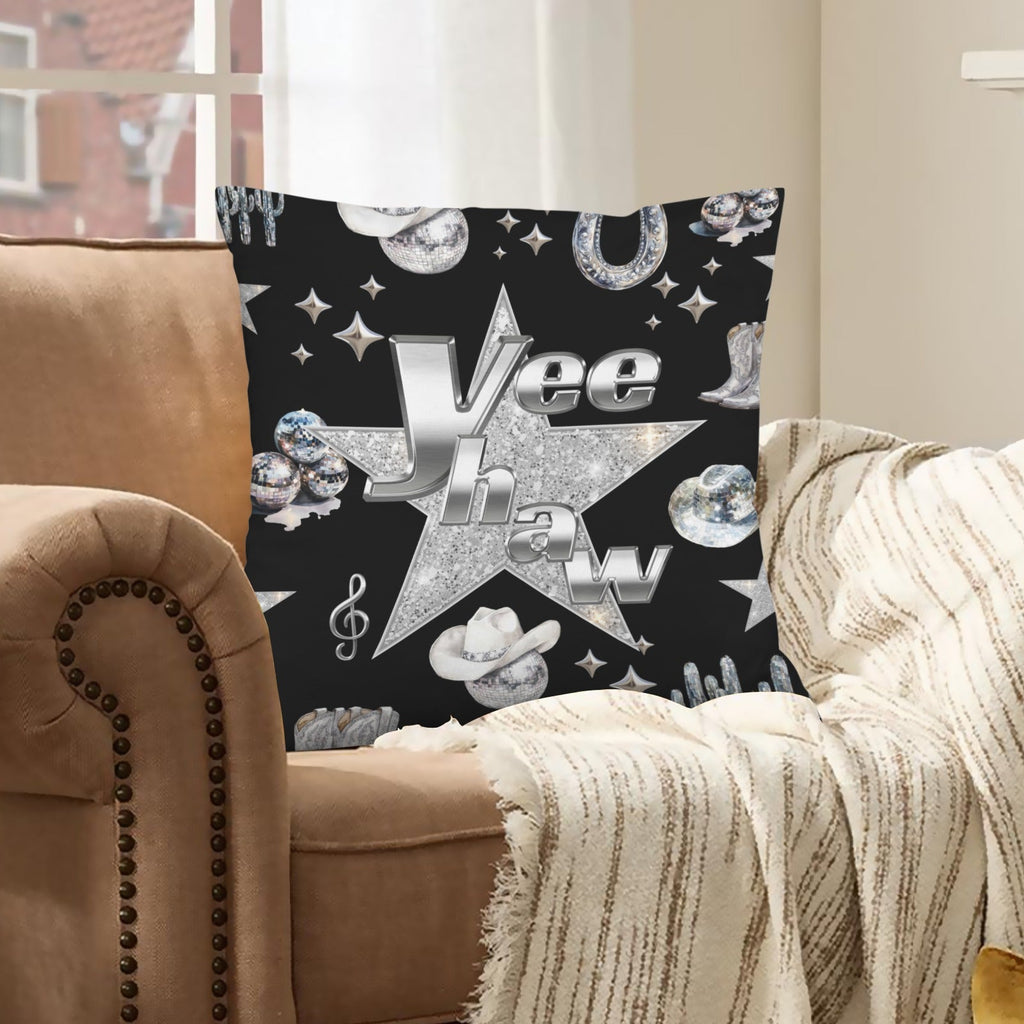 Baha Ranch YEEHAW Velvety Soft Pillow Case Made in America