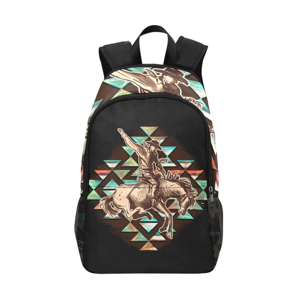 Kids Rodeo Backpack Aztec Rodeo Cowboy Backpack By Baha Ranch Western Wear | ArdenWear