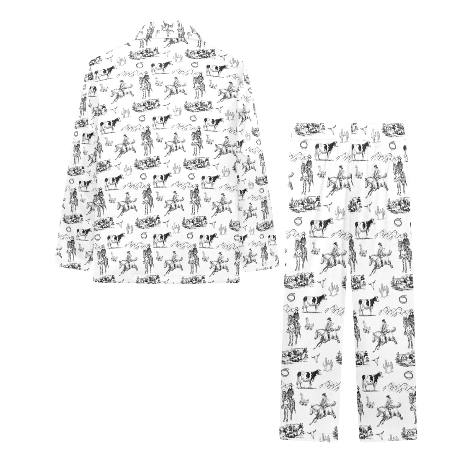 Ranch Life Boy's Western Pajama Set